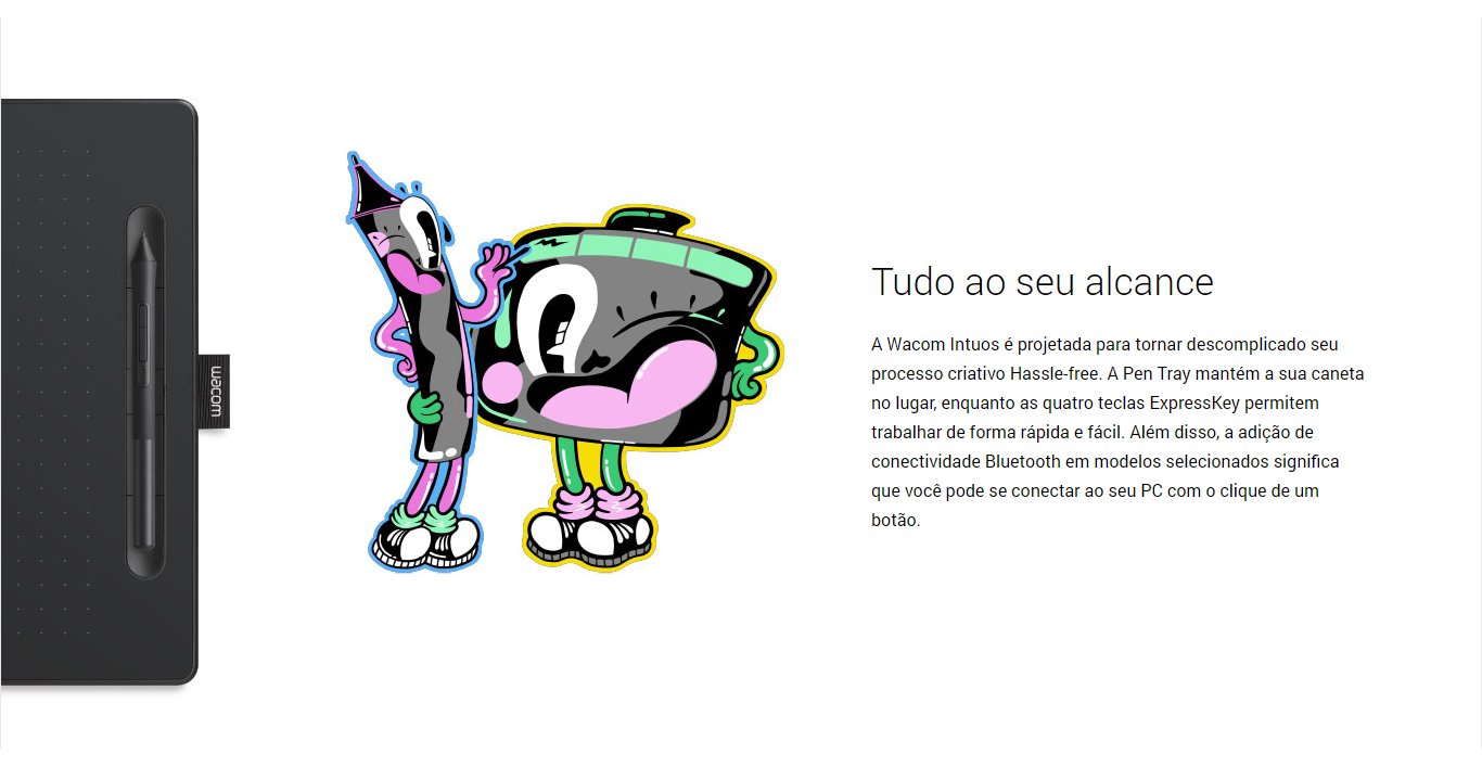 Mesa Digitalizadora Wacom Intuos Pequena Bluetooth Verde Pistache - CTL-4100WLE0